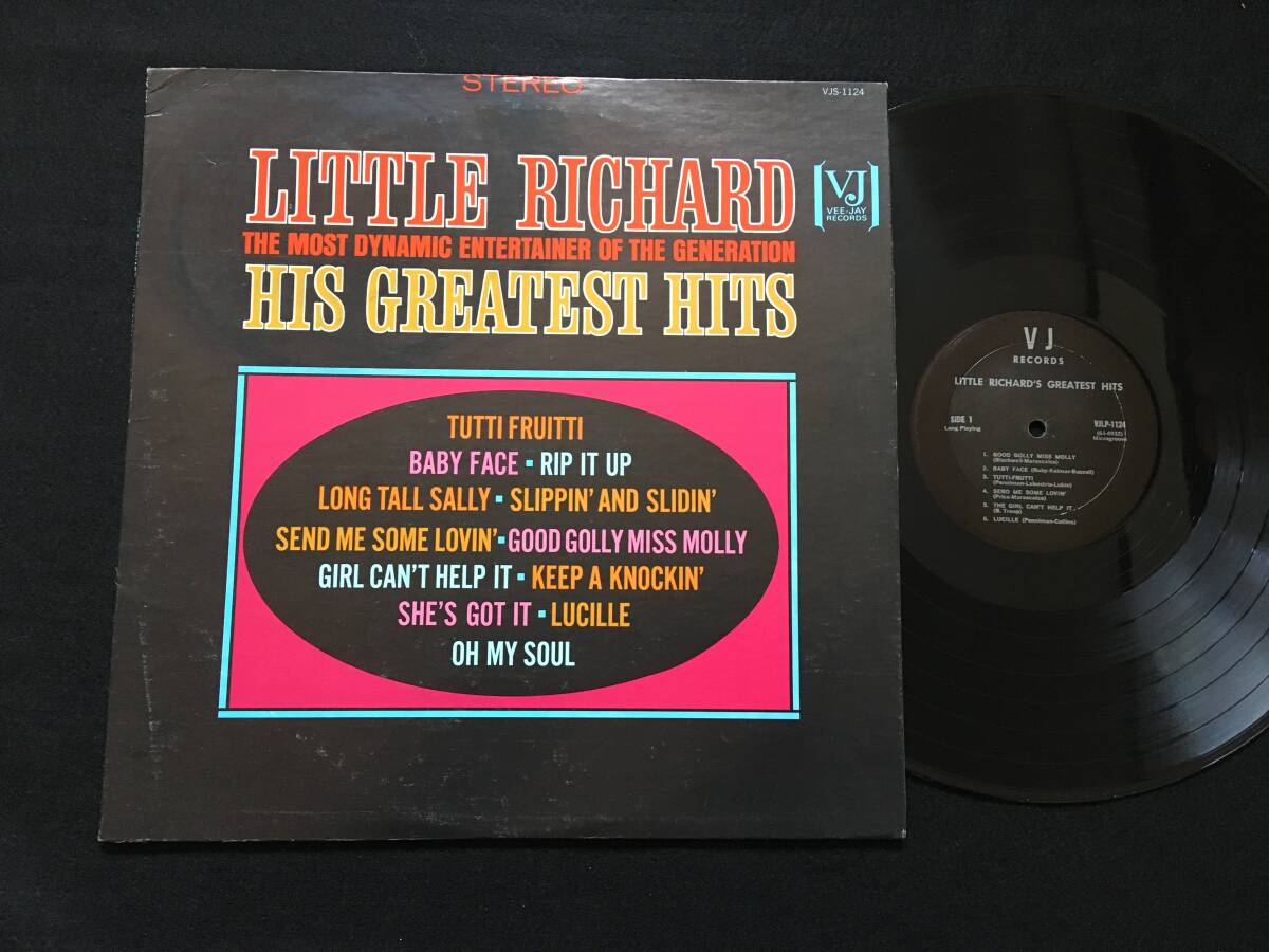 ★VEE-JAY リトル・リチャードのベスト盤！LITTLE RICHARD _画像1