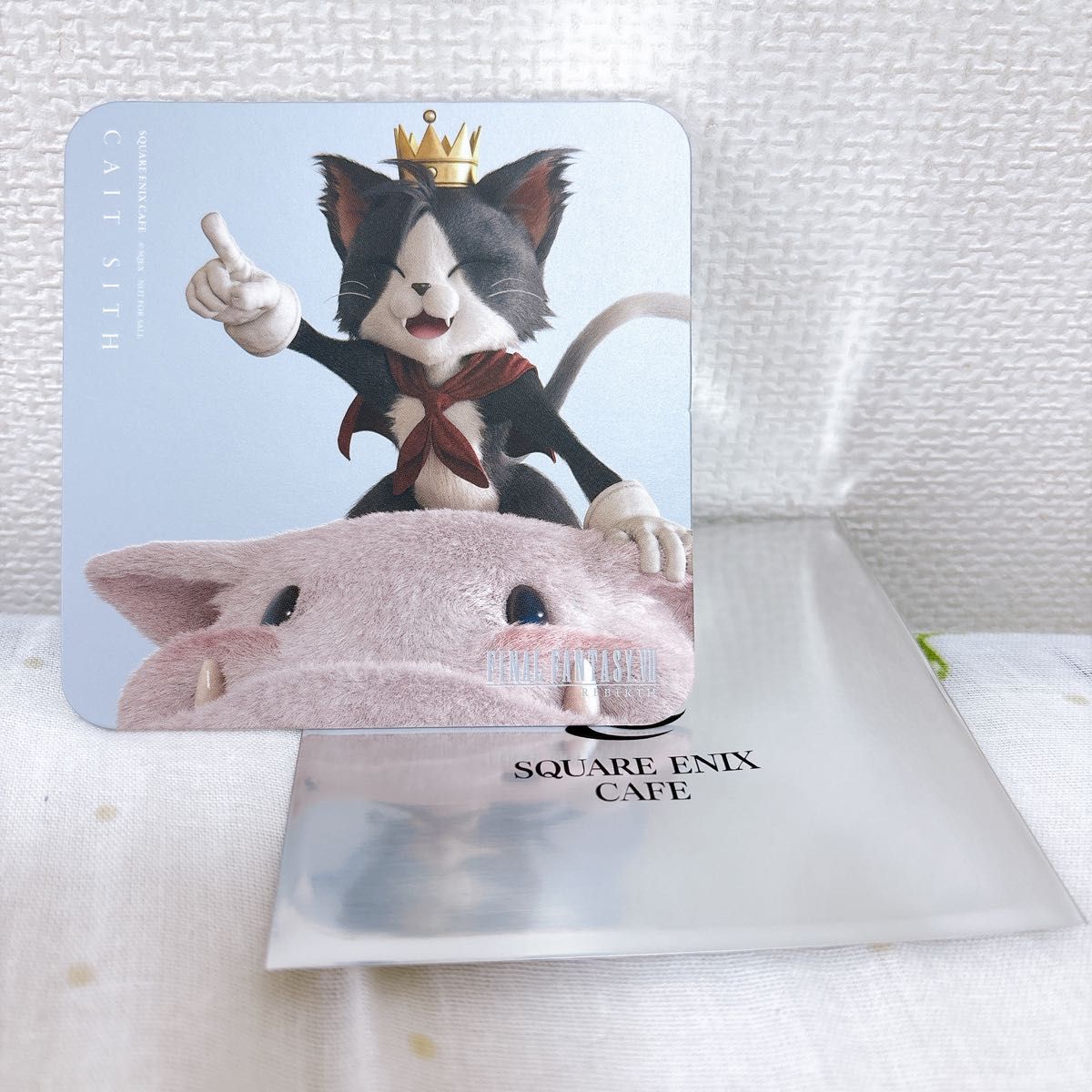 ファイナルファンタジー FF7リバース スクエニカフェ コースター ファイナルファンタジー FF7リバース スクエニカフェ コースター