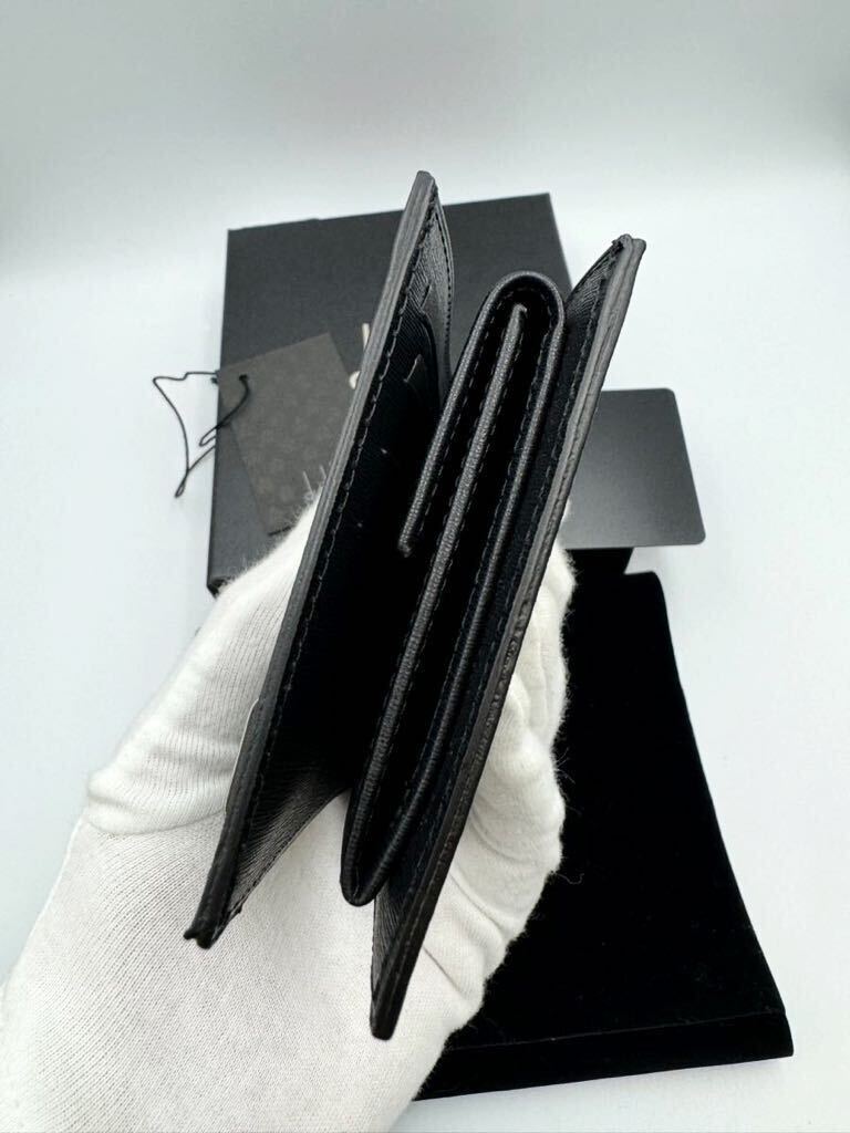 未使用品　ダンヒル　二つ折り財布　レザー　ブラック　小銭入れ付き　メンズ　カードケース　コインケース_画像8