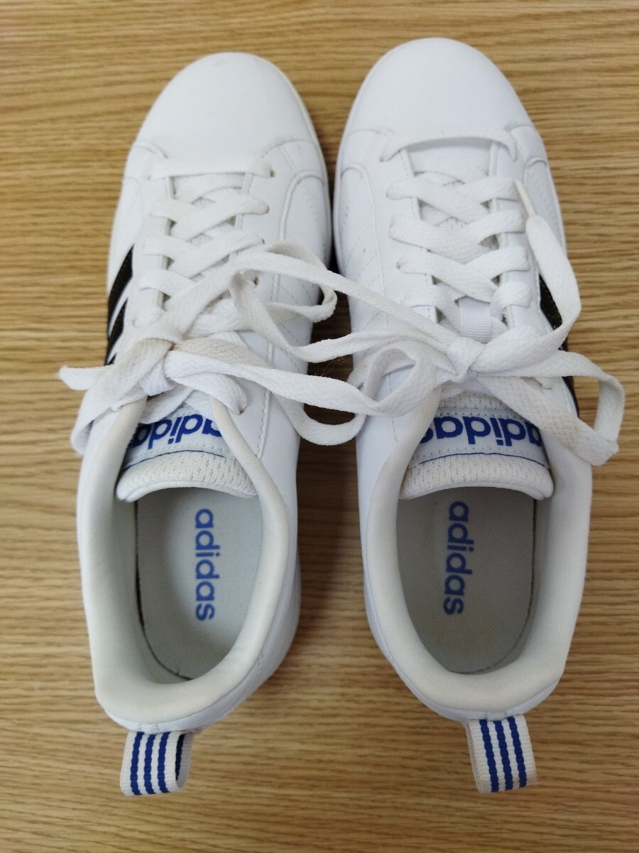 adidas アディダス スニーカー 白 ホワイト 24.5cm 靴 レディースシューズ シューズ ブランド靴の画像6