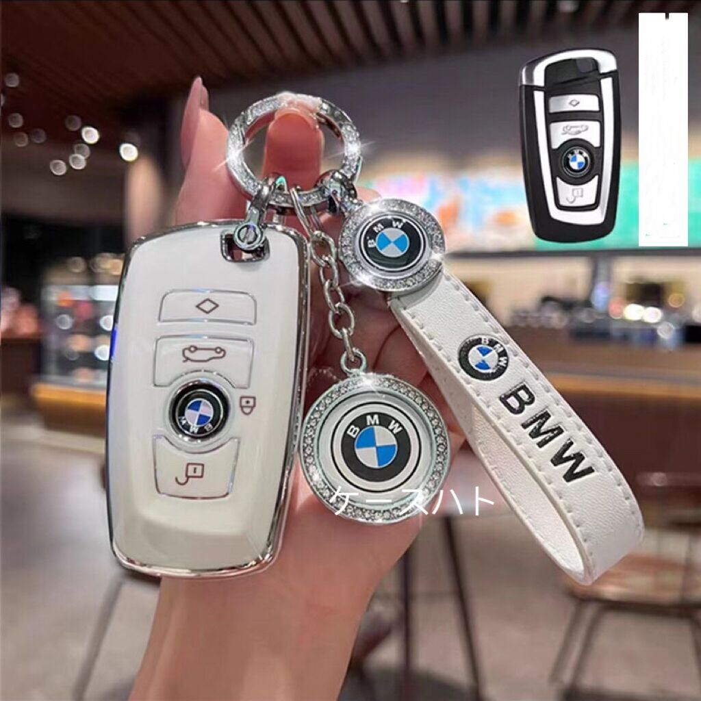 BMW キーケース キーカバー キーホルダー 3点セット_画像3