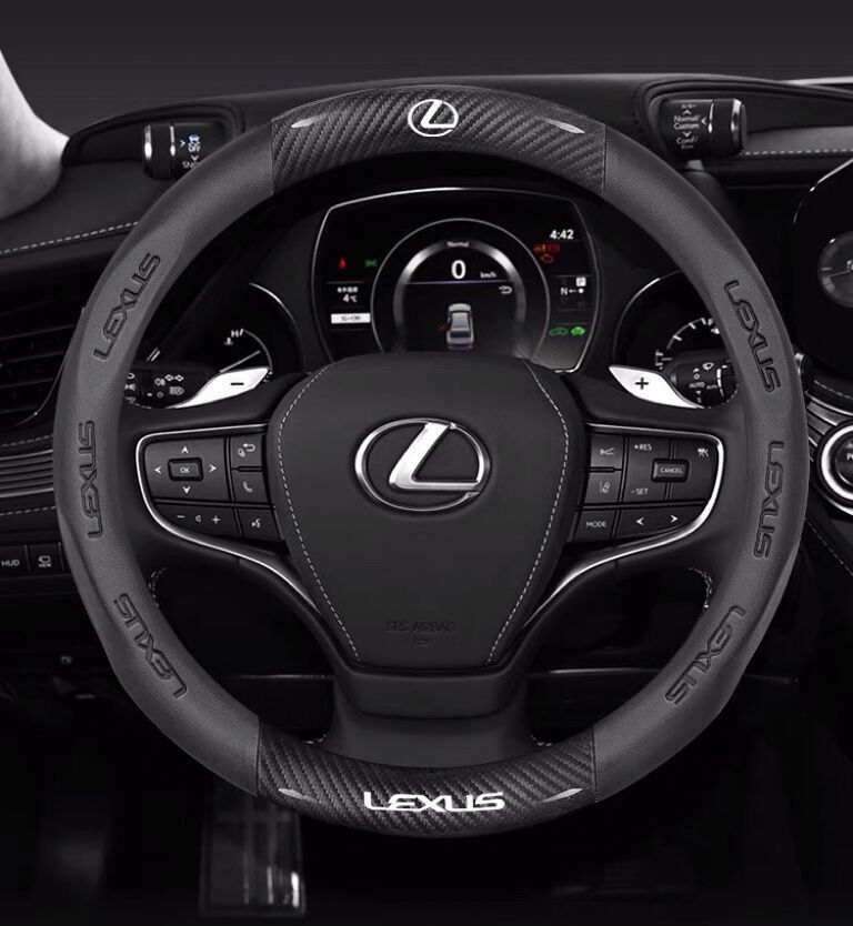  бесплатная доставка Lexus специальный оплетка руля оплетка руля иен type натуральная кожа под карбон 