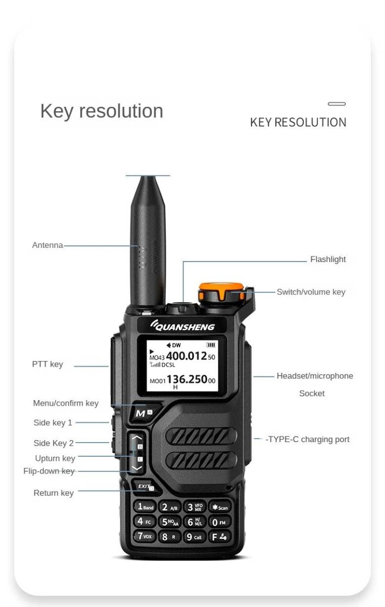 Quansheng transceiver UV-K5-1