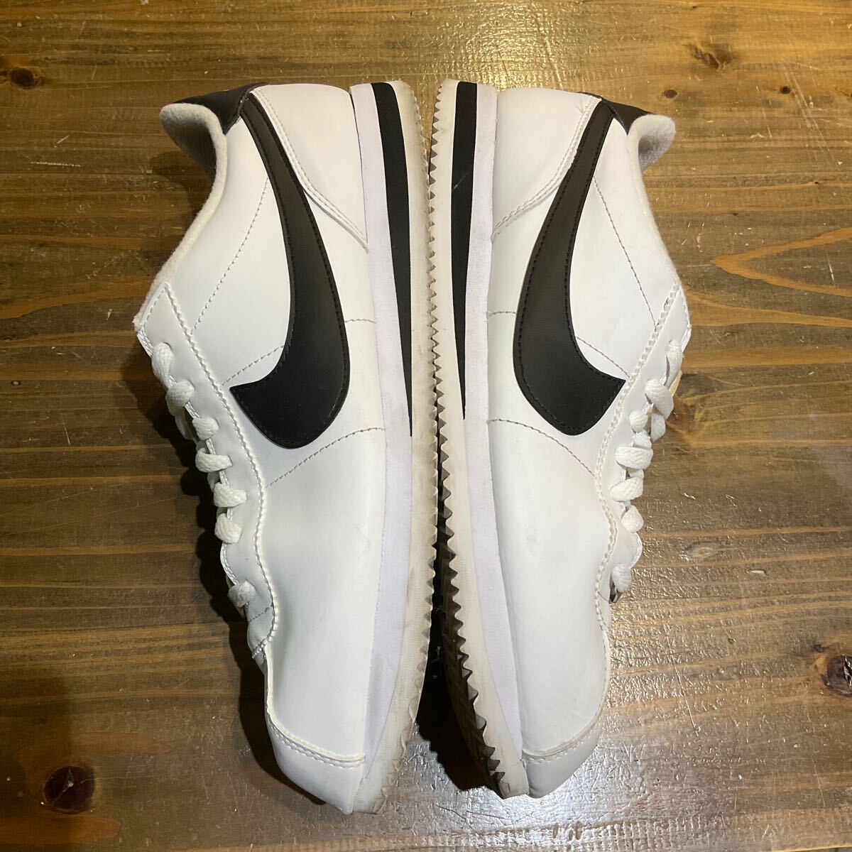 NIKE CORTEZ BASIC LEATHER ナイキ コルテッツ ベーシックレザー ホワイト 819719-100 size 28cm 本体のみ の画像7