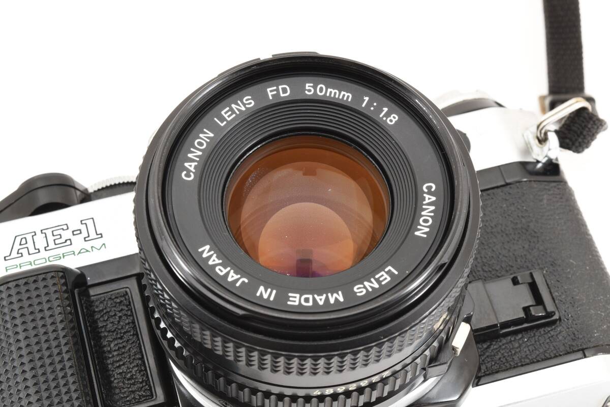 キャノン Canon AE-1 PROGRAM + NewFD 50mm F1.8 ≪鳴き無し≫ #A16YO68DBの画像10