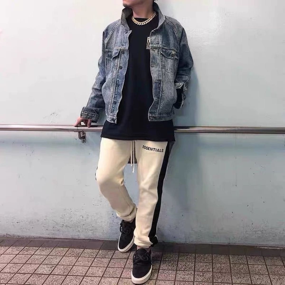 FOG Fear of God Essentials エッセンシャルズ スウェットパンツ  クリーム XXL 新品 未使用