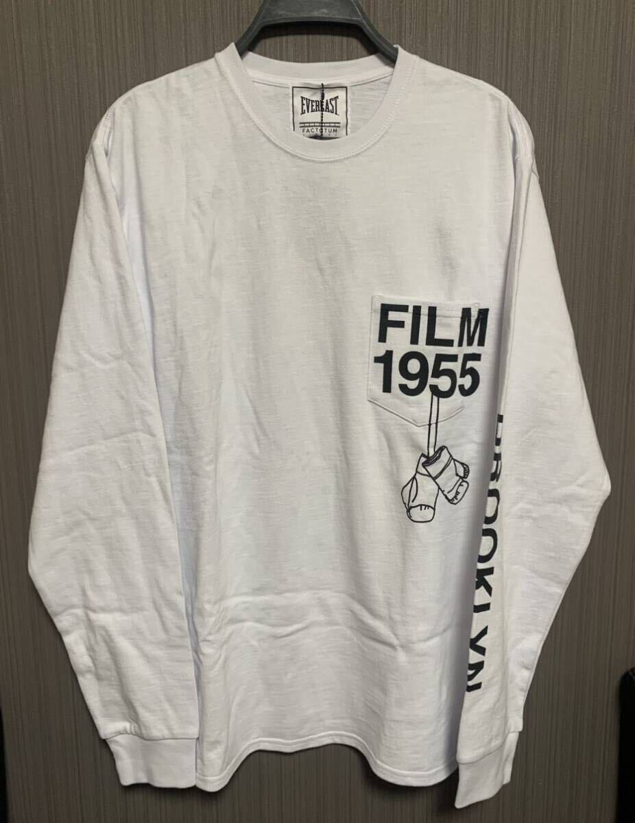 新品 FACTOTUM ファクトタム / EVERLASTコラボロングTシャツ FILM1955 46 送料370円_画像1