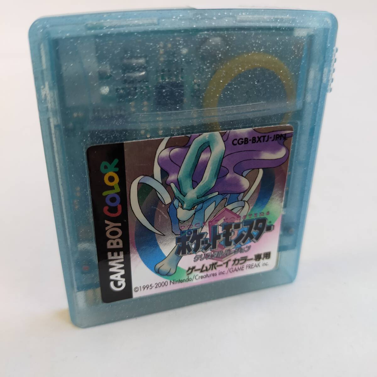 ポケットモンスター クリスタルバージョン GameBoy ゲームボーイカラー 動作確認済・端子清掃済[GB6910_99]の画像3