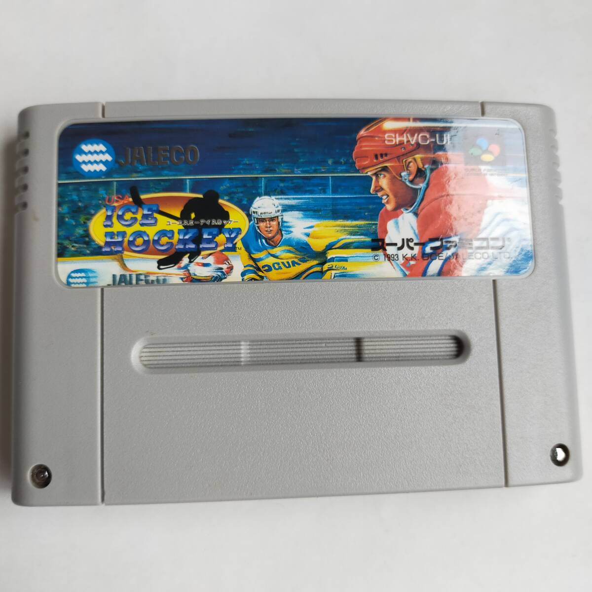 USA ICE HOCKEY スーパーファミコン 動作確認済・端子清掃済[SFC6509_446]