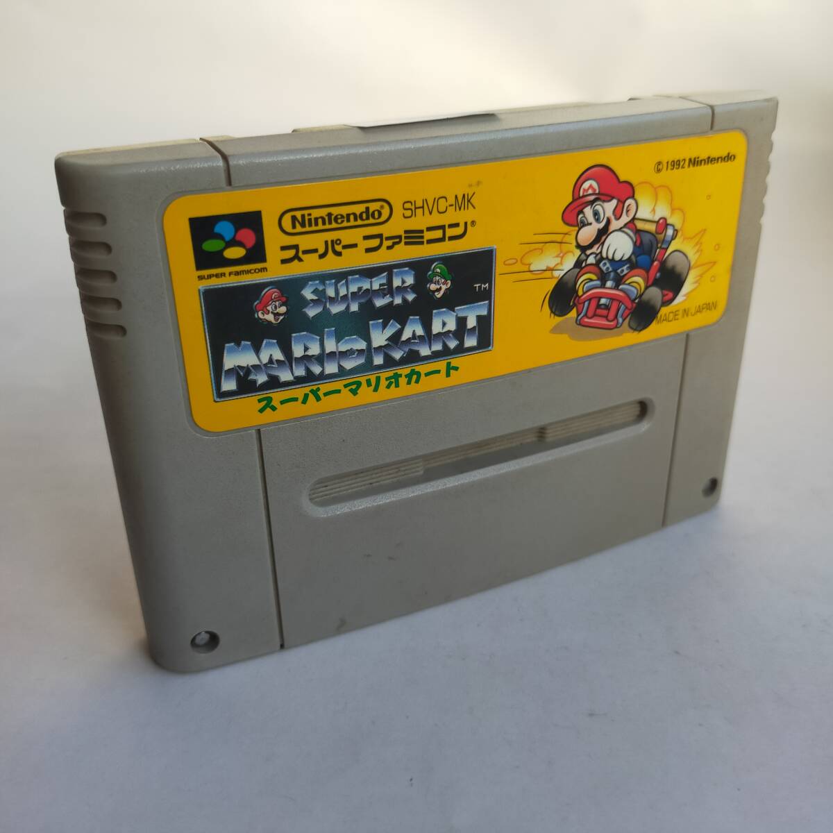 スーパーマリオカート スーパーファミコン 動作確認済・端子清掃済[SFC6208_513]