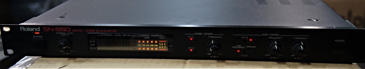 A &amp; P ● Roland: SN550: Digtal-Noise-Eliminator: подтверждение мощности