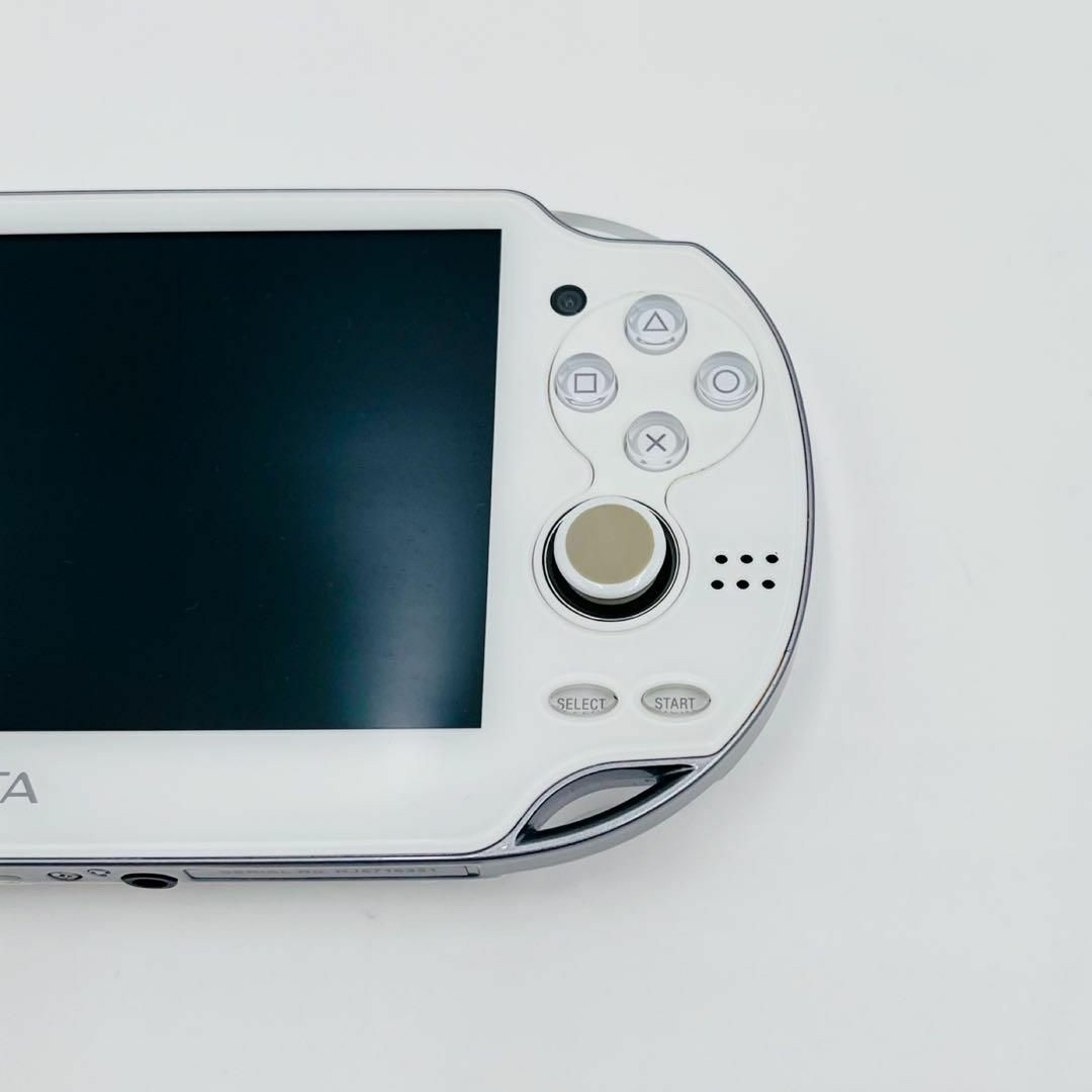 【美品】SONY PlayStation Vita PSVITA PCH-1100 クリスタル・Wi-Fiモデル_画像5