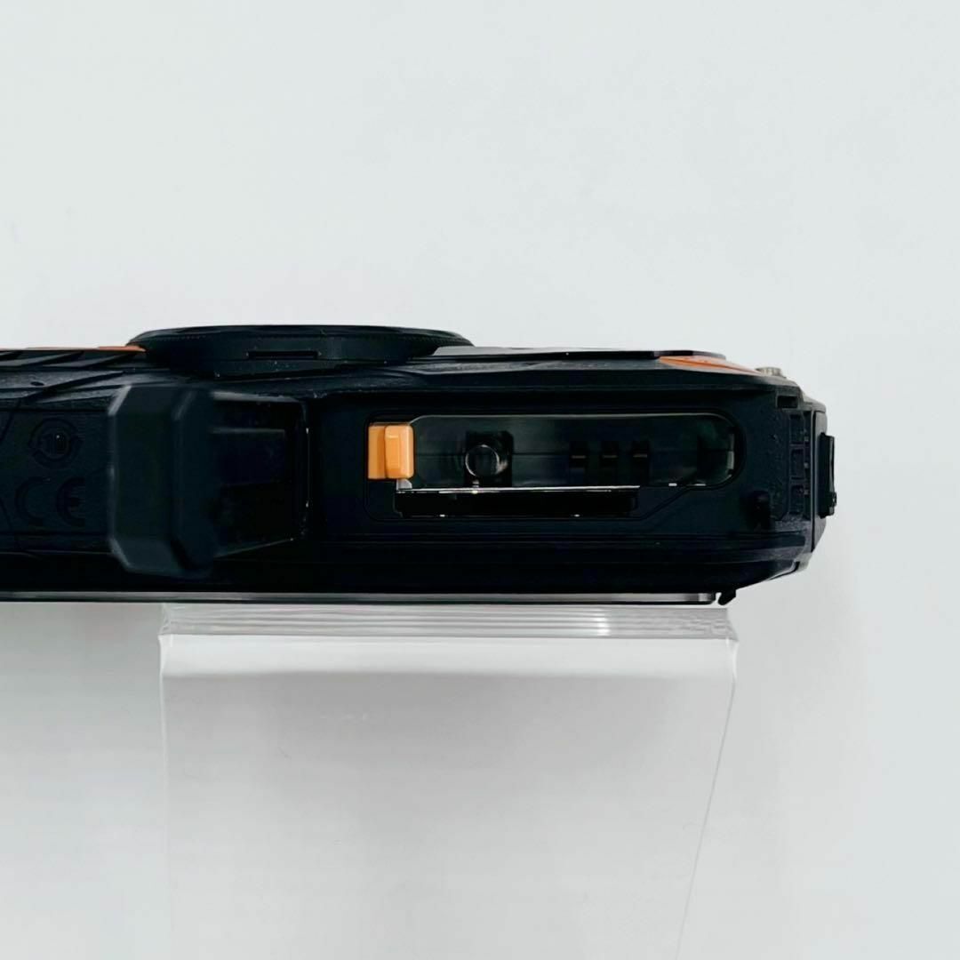[ прекрасный товар ]RICOH Ricoh компактный цифровой фотоаппарат WG-70 orange водонепроницаемый с коробкой 