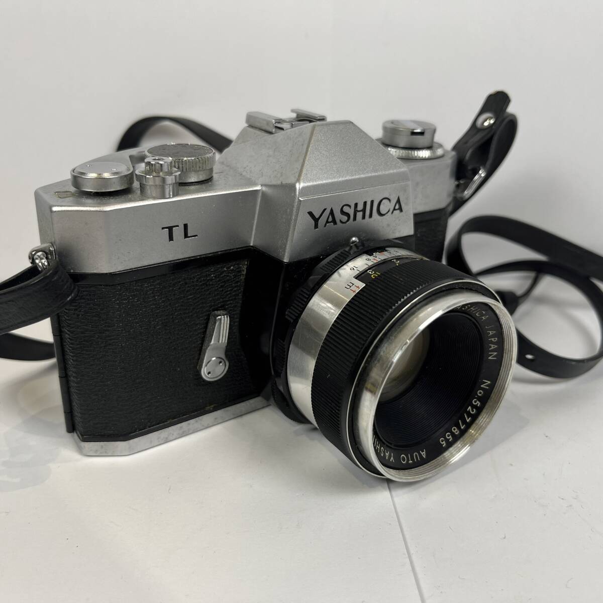 【OFS501ST】YASHICA TL ヤシカ 一眼レフフィルムカメラ レンズ 1:2 50mm 光学機器 撮影 写真 ※動作未確認の画像4
