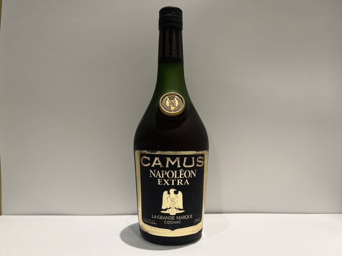 【OMO-39YB】未開栓 CAMUS カミュ NAPOLEON ナポレオン EXTRA エクストラ ラ・グランマルキ ブランデー コニャック 700ml 40% 古酒の画像1
