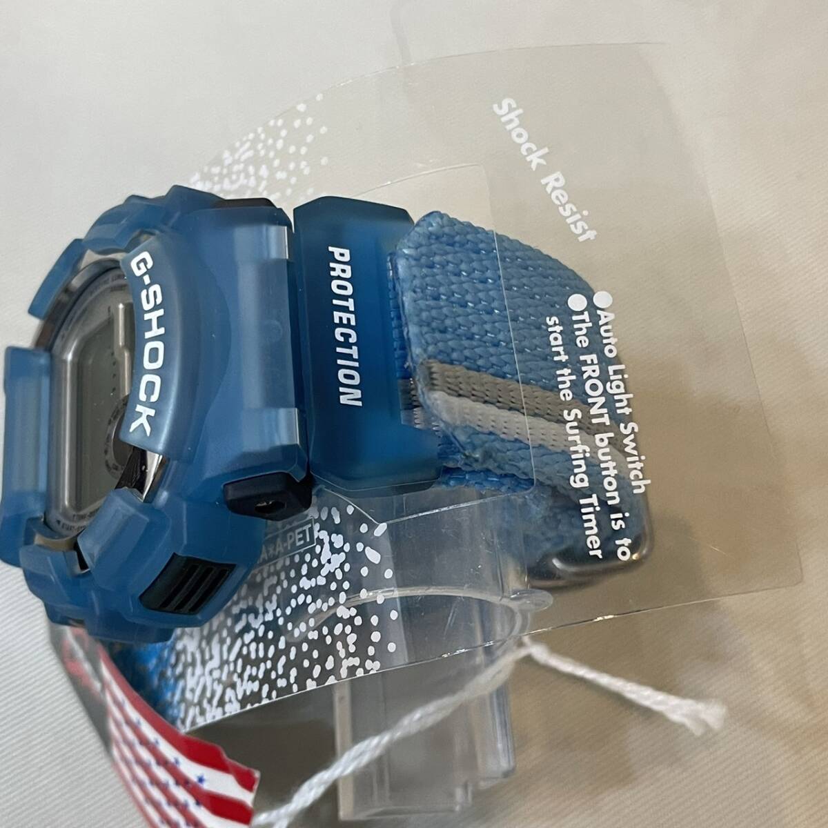 CASIO Casio G-SHOCK цифровой наручные часы DW-003XS G-SHOCK WR200M X-treme прозрачный голубой 