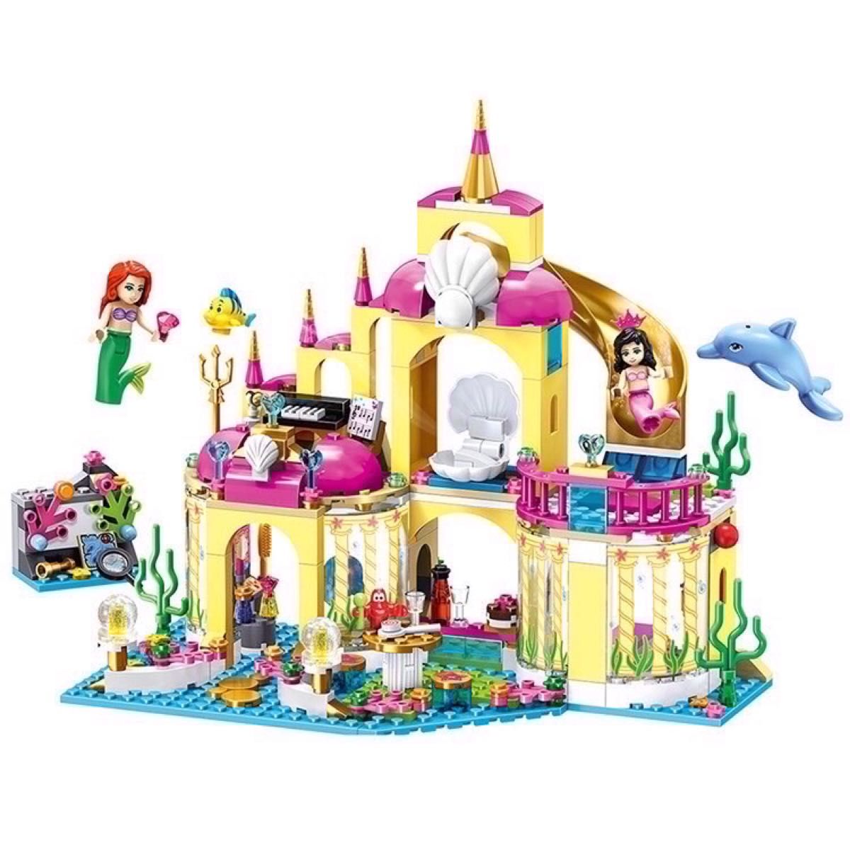 リトルマーメイド　海の中の宮殿 LEGO レゴ互換　お城　プリンセス　アリエル