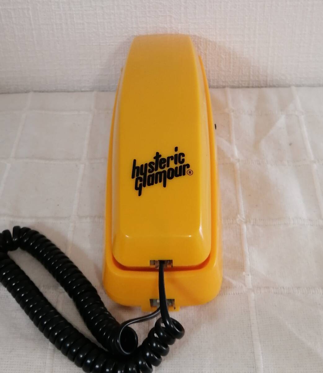 ◯雑貨 ヒステリックグラマー ノベルティ電話器 HYSTERIC GLAMOUR TRIM LINE TELEPHONE 受話器 の画像1