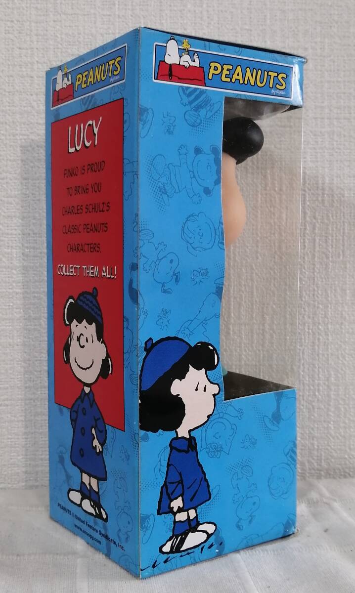 ◯雑貨 スヌーピー「ピーナツ」シリーズのルーシー ボブルヘッド PEANUTS LUCY BOBBLE HEADの画像3