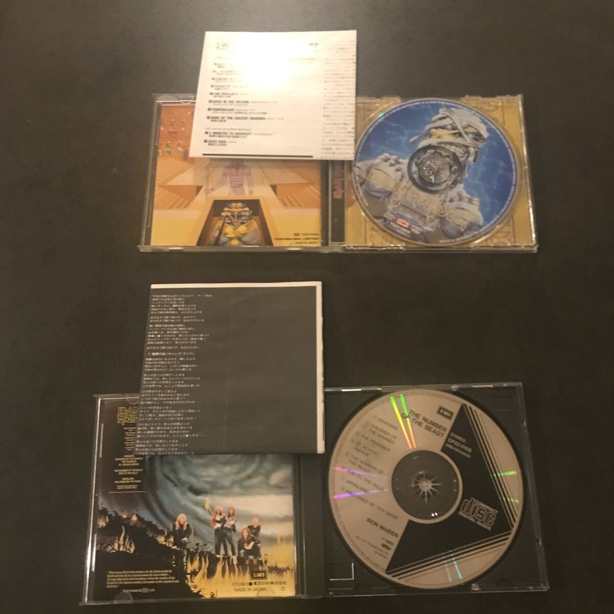 アイアン メイデン 国内盤 CD2枚セット Iron Maiden Number of the beast, Power slaveの画像2