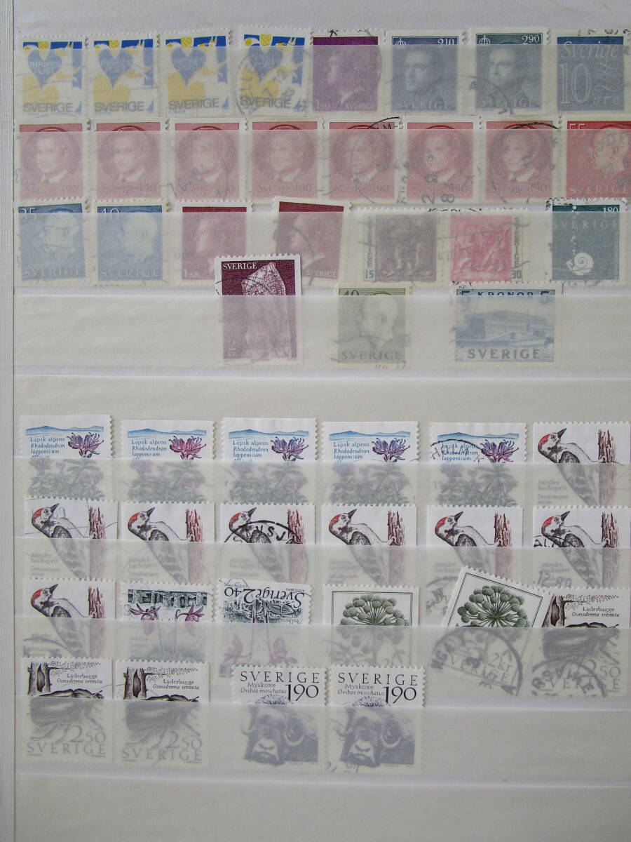 ★使用済み外国切手 約1160枚 イギリス、デンマーク他★の画像7