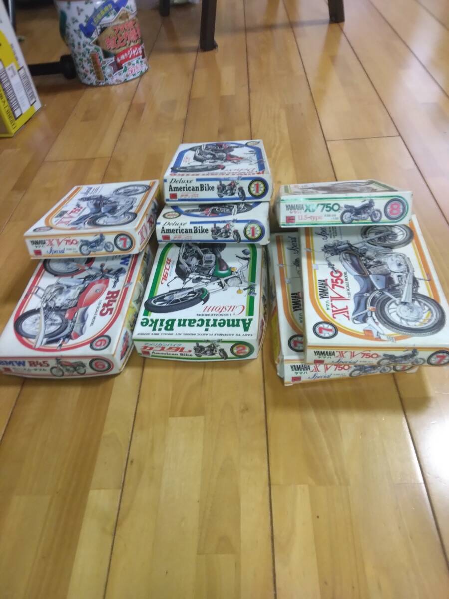 旧い河合商会1/20バイクプラモデルの画像1