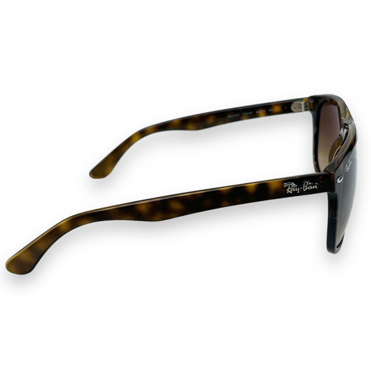 Ray-Ban レイバン サングラス 眼鏡 アイウェア ファッション ブランド RB4147 BOYFRIEND ボーイフレンド ブラウン べっ甲 ケース付き_画像3