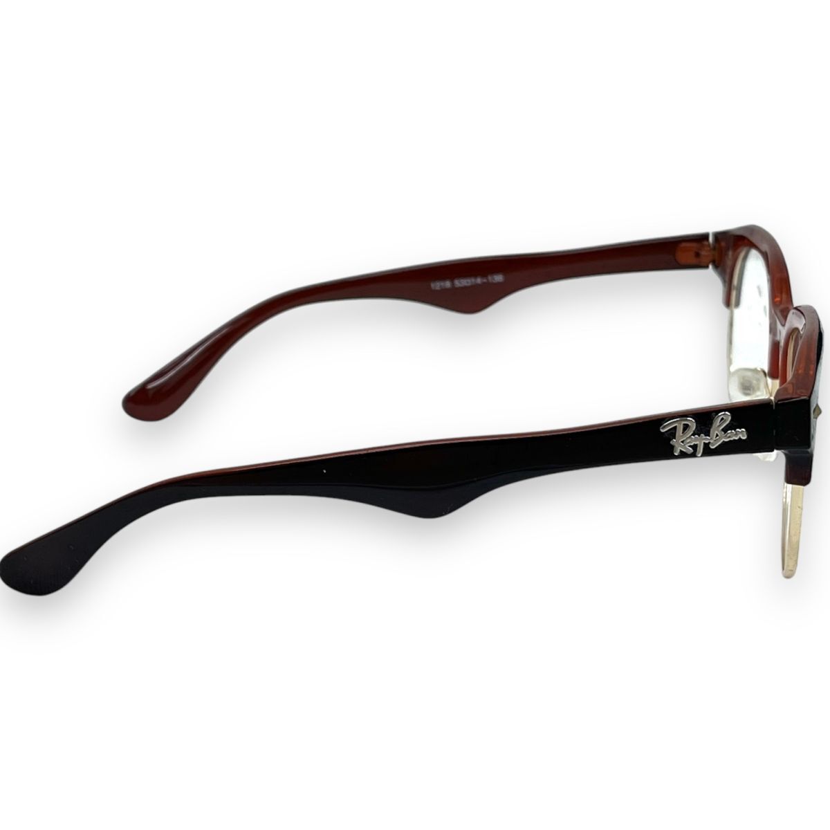 Ray-Ban レイバン メガネフレーム 眼鏡 小物 アイウェア ファッション ブランド 伊達メガネ 1218 OPTICS オプティクス クリア ブラウンの画像3