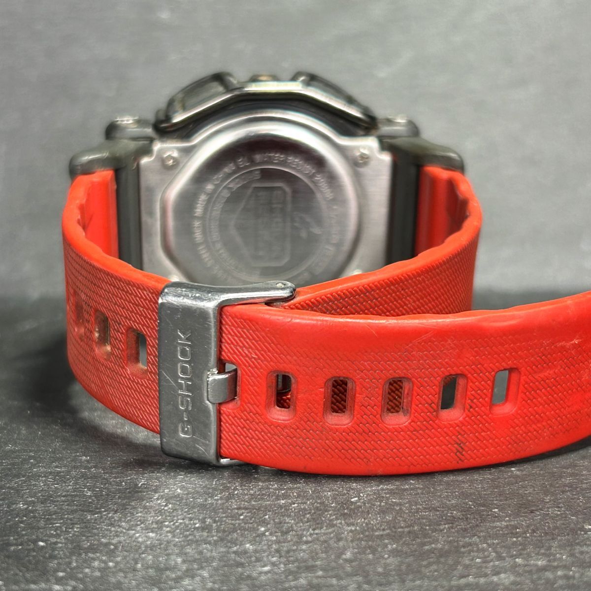 CASIO カシオ G-SHOCK ジーショック GD-400-4 腕時計 クオーツ デジタル カレンダー 多機能 レッド ブラック ステンレススチール メンズの画像7