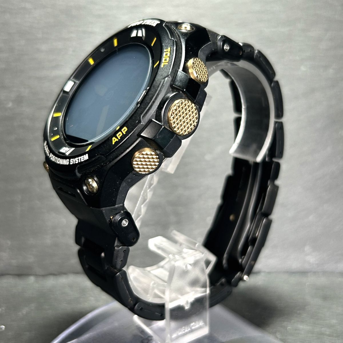  ограниченный выпуск 700шт.@CASIO Casio PRO TREK Protrek WSD-F20SC-BK наручные часы смарт-часы заряжающийся цифровой многофункциональный GPS сенсорная панель 