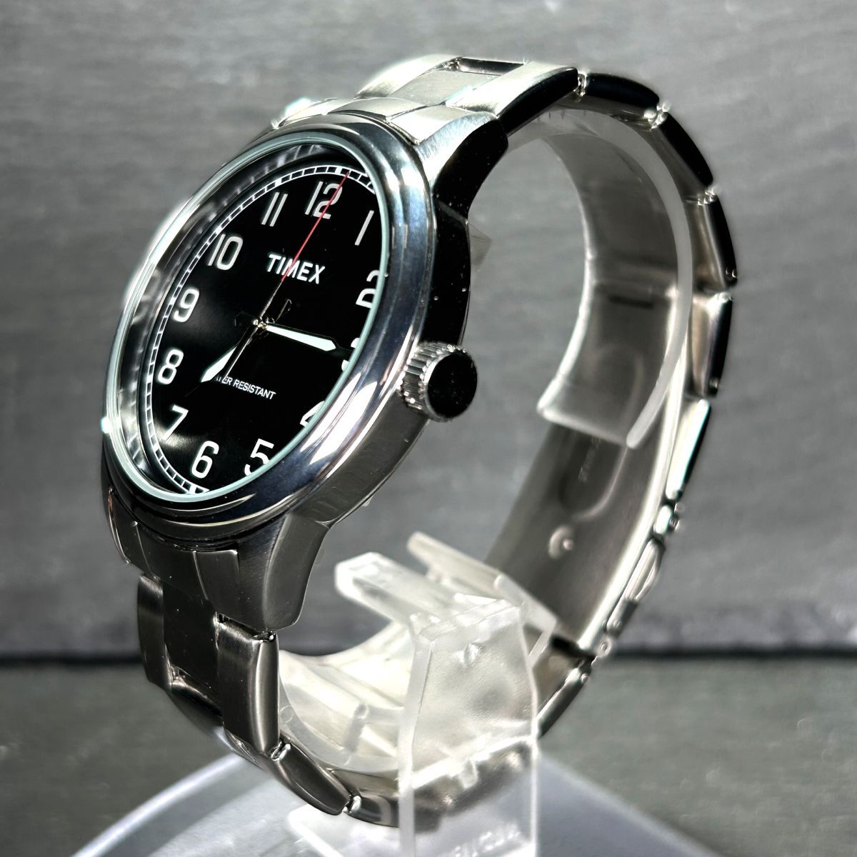  прекрасный товар Timex Timex TW 2R36700 наручные часы кварц аналог календарь черный циферблат чёрный нержавеющая сталь мужской рабочее состояние подтверждено 
