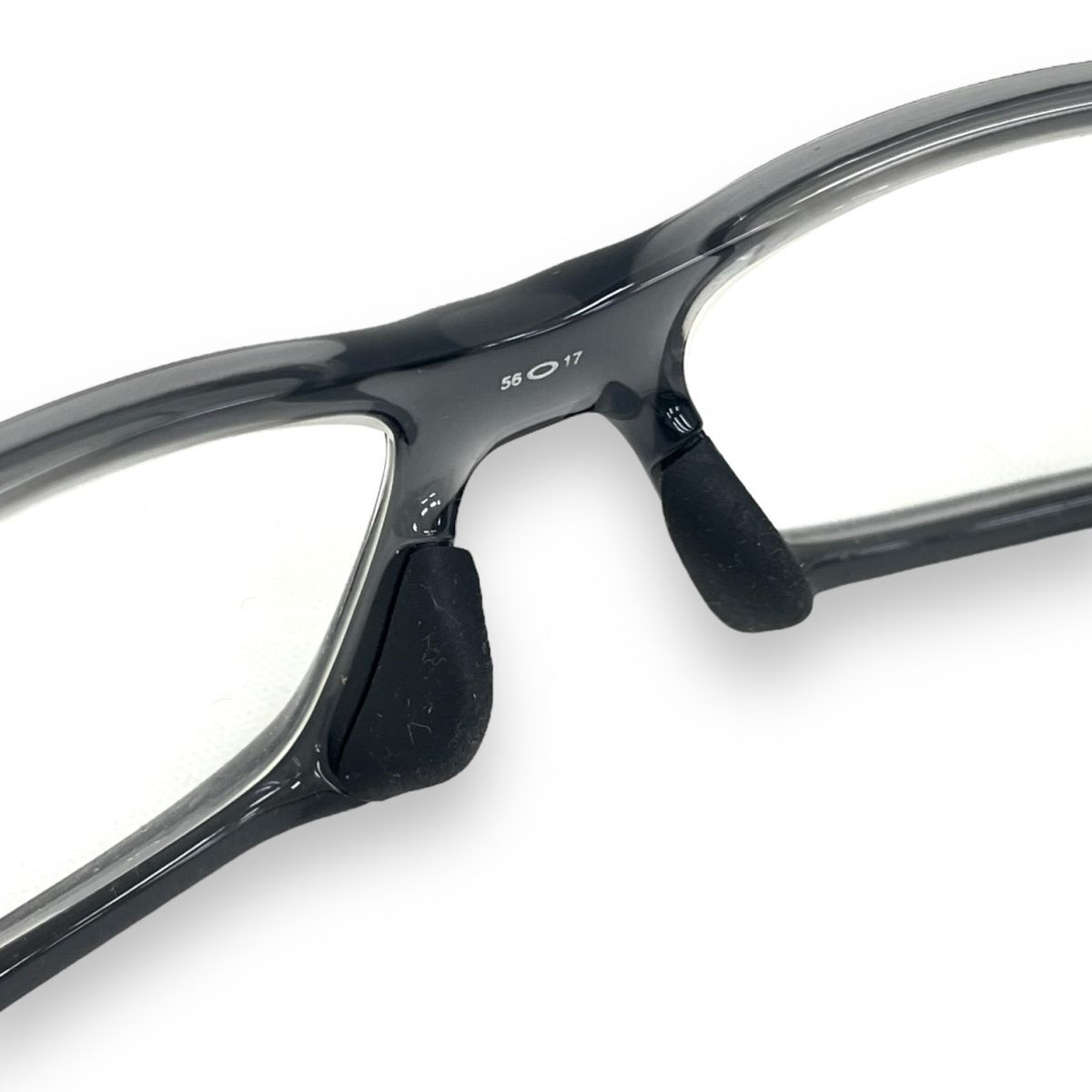 OAKLEYI オークリー メガネフレーム CROSSLINK クロスリンク 眼鏡 アイウェア 保存袋 スポーツ ケース付き OX8029-0256 スクエア ブラック_画像7