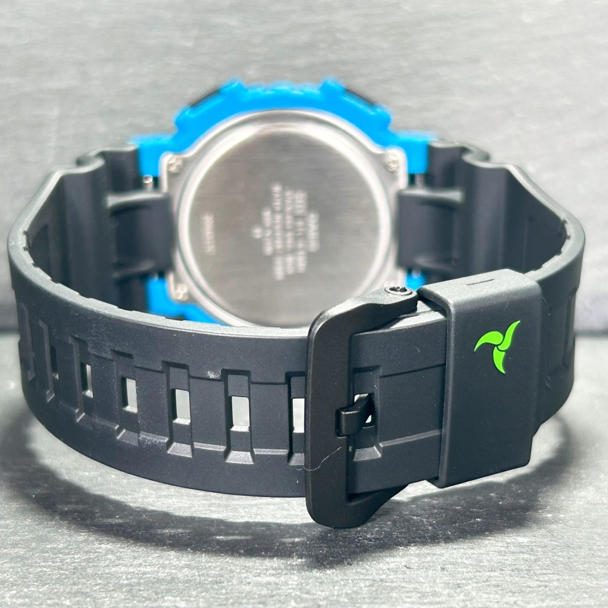 美品 CASIO カシオ コレクション エコパッケージ STL-S100H-2A 腕時計 タフソーラー デジタル 多機能 ブルー×ブラック メンズ 動作確認済の画像7