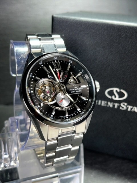 超美品 オリエント ORIENTSTAR オリエントスター 機械式時計 自動巻き 腕時計 プレステージショップ限定モデル WZ0271DK コンテンポラリー_画像4