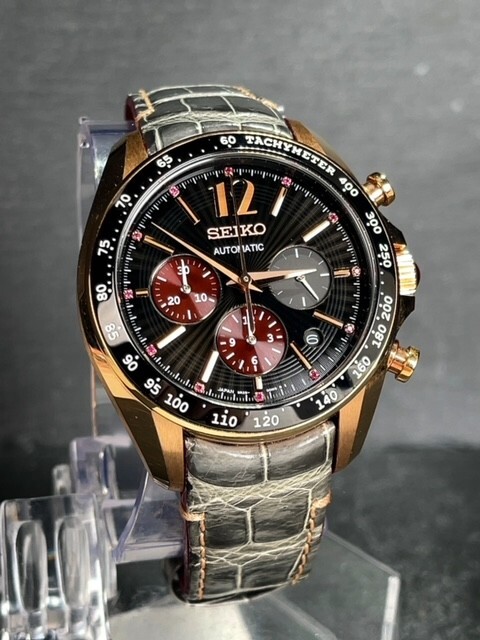 コットンクラブ コラボレーション300本限定モデル 超美品 SEIKO BRIGHTZ セイコー ブライツ メカニカル 自動巻き 腕時計 SDGZ008の画像3