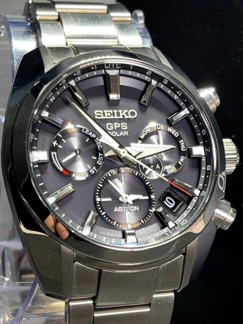 新品 セイコー SEIKO アストロン ASTRON ソーラー電波 GPS衛星電波 GPSソーラー 腕時計 グローバルライン スポーツ SBXC021 5Xシリーズの画像3