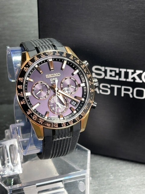 生産終了モデル 超美品 セイコー SEIKO ASTRON アストロン 国内正規品 SBXC006 サファイアガラス GPS ソーラー電波 腕時計 動作確認済みの画像3