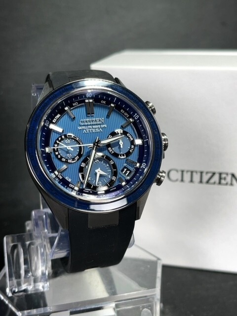 新品 CITIZEN ATTESA シチズン アテッサ アクトライン ACTLine ダブルダイレクトフライト CC4050-18L ソーラー電波 腕時計 GPS衛星電波受信