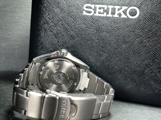 ジンベエチタン タイ限定456本 リミテッドエディション 美品 SEIKO セイコー PROSPEX プロスペックス SPB057J 腕時計 自動巻き メカニカルの画像9