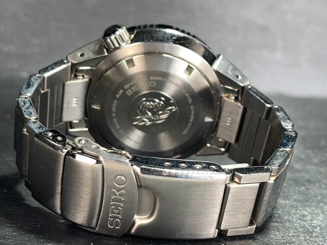 トランスオーシャン RISINGWAVE 限定モデル 超美品 SEIKO セイコー PROSPEX プロスペックス 機械式 自動巻き 腕時計 マリンブルー SBDC047の画像6