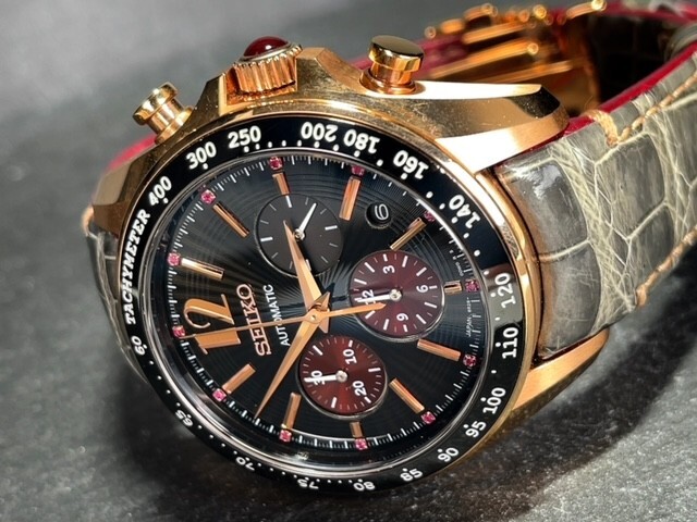 コットンクラブ コラボレーション300本限定モデル 超美品 SEIKO BRIGHTZ セイコー ブライツ メカニカル 自動巻き 腕時計 SDGZ008の画像7