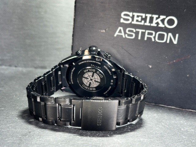 超美品 第二世代 セイコー SEIKO アストロン ASTRON GPS ソーラー 腕時計 ソーラーGPS衛星電波時計 衛星電波ソーラー SBXB031 動作確認済みの画像9