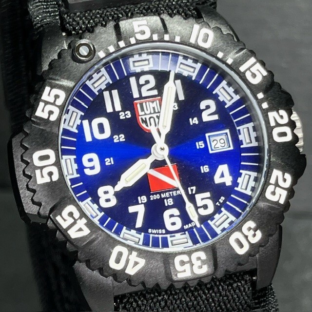 新品 LUMINOX ルミノックス 3953SEA ネイビーシールズ Navy SEAL ベルクロベルト 腕時計 クオーツ 電池交換済み 海外モデル ミリタリーの画像1