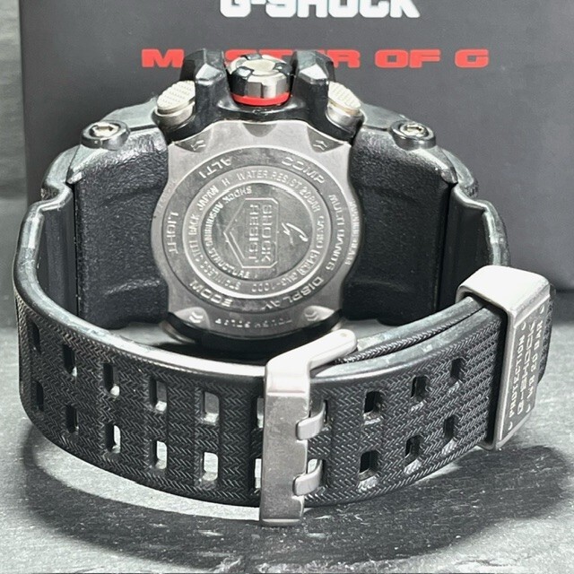 G-SHOCK カシオ ジーショック MUDMASTER マッドマスター GWG-1000-1AJF 腕時計 ソーラー電波 デジタル アナログ ブラックの画像7