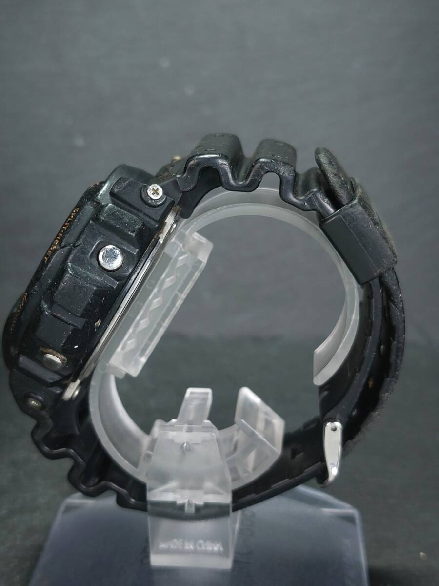 CASIO カシオ G-SHOCK ジーショック FOX FIRE DW-6900B-9 メンズ デジタル 腕時計 ブラック ラバーベルト ステンレス 新品電池交換済み_画像4