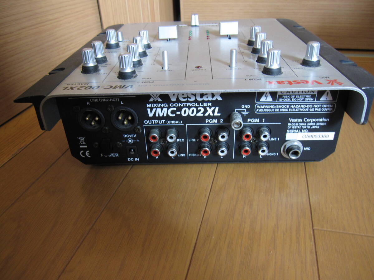  Vestax VMC-002XL DJミキサー 本体のみの画像2