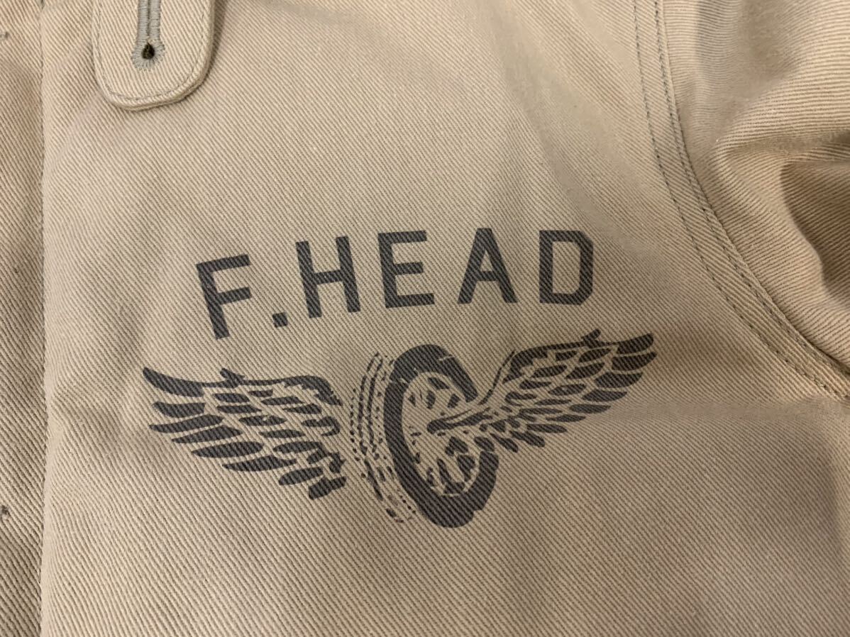 THE FLAT HEAD フラットヘッド N-1 デッキジャケット S 裏ボア [045] 132/779Dの画像2