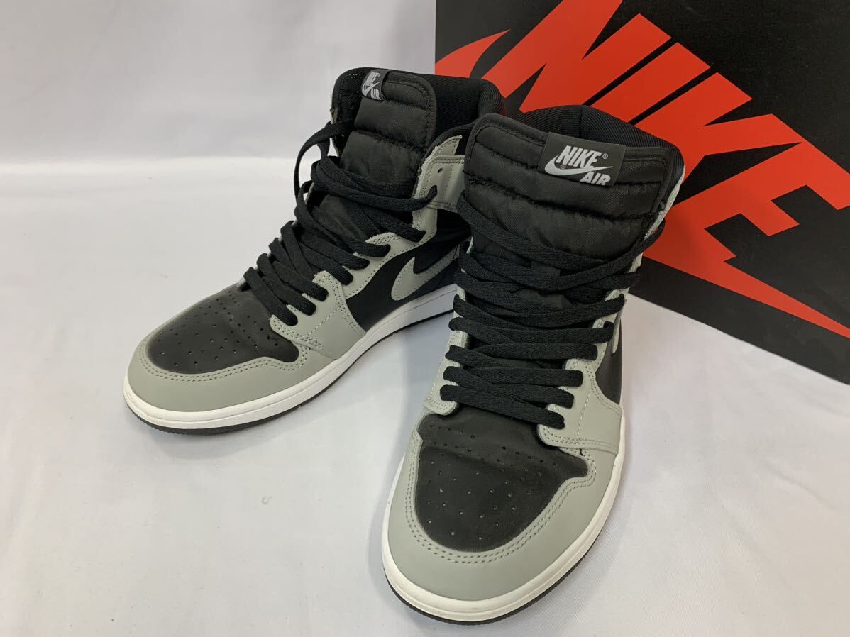 ●NIKE ナイキ AIR JORDAN 1 RETRO HIGH OG Shodow2.0 555088-035 28.5cm 153/891Dの画像1