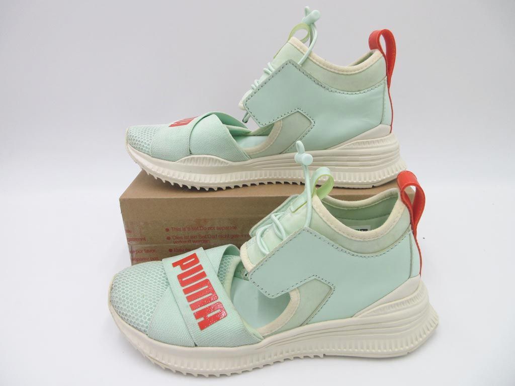 PUMA プーマ FENTY AVID フェンティ アヴィド ローカット スニーカー size22.5/緑 ■■ ☆ eca4 レディース_画像2