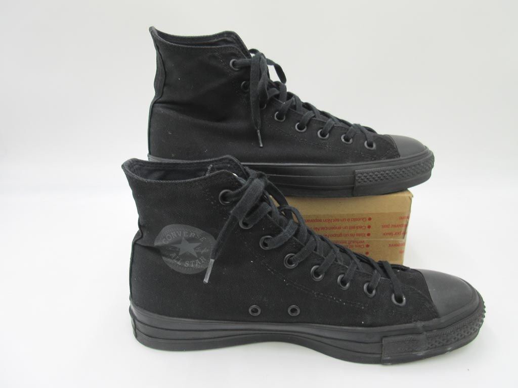 美品 CONVERSE コンバース ALLSTAR オールスター ハイカット スニーカー size8 1/2 /黒 ■■_画像3